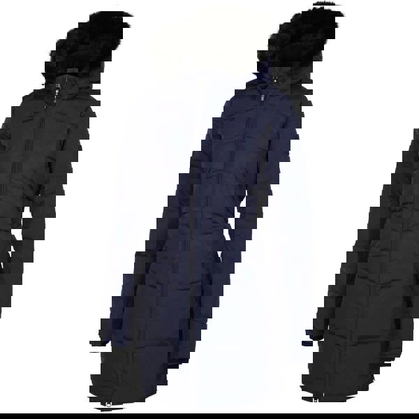 Dare 2B Womens/Ladies Striking III Long Length Padded Jacket - Peacoat - 