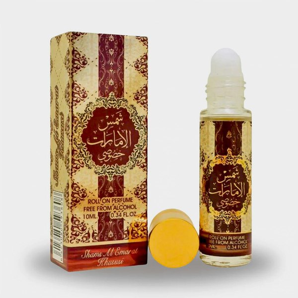 Ard Al Zaafaran Shams Al Emarat khususi Roll-On Perfume Oil - 10ml by Ard Al Zaafaran