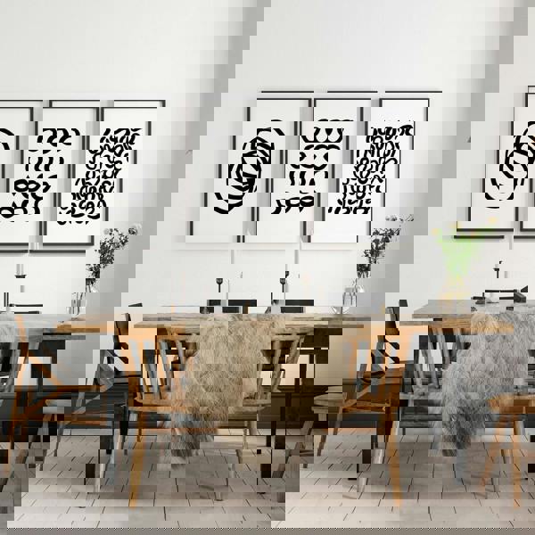 Modern Art For Living Room Wall | Set of 3 wall art prints