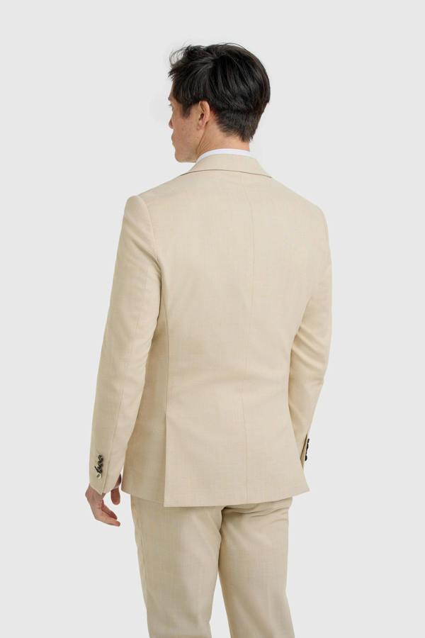 House of Cavani Camden - Men's Beige 3 Piece Check Suit