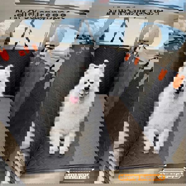 Skylos Dog Car Seat Cover Waterproof Pet Back Seat Hammock Safety Protector