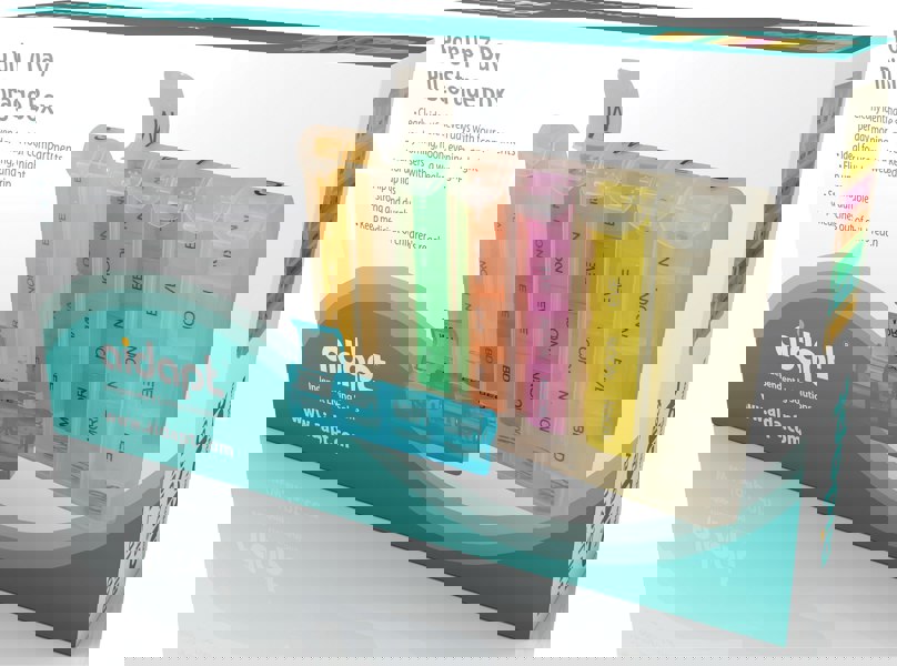 Aidapt Pop Up Pill Box 7 Day