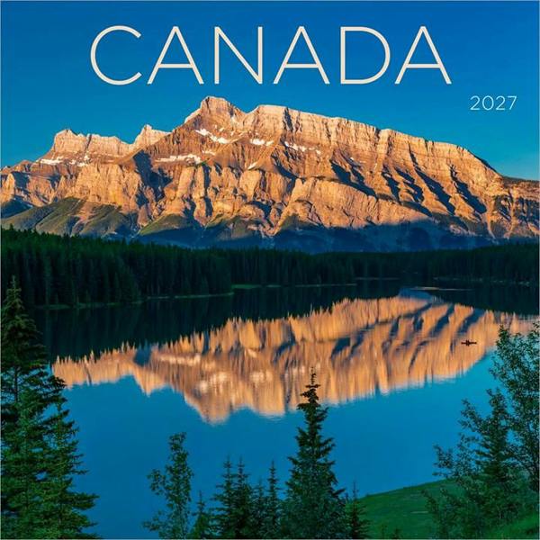 Canada Calendar 2027, Wall Calendars, Month To View, Travel, Gift