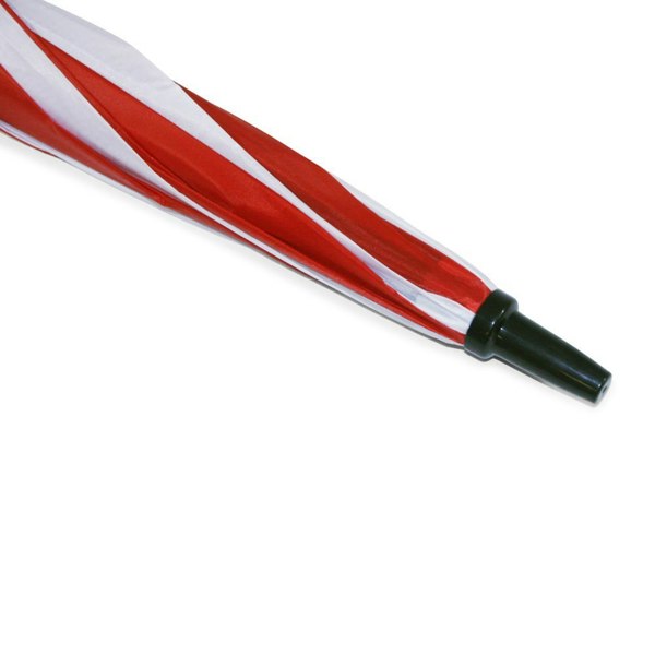 Red and White Plain Cheap Golf Umbrella Tip