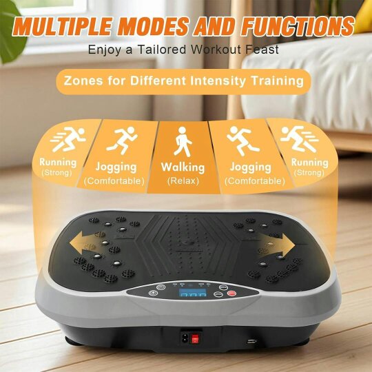 Havendro Power Vibration Plate Exercise Body Shaker Massager Vibrating Machine Platform