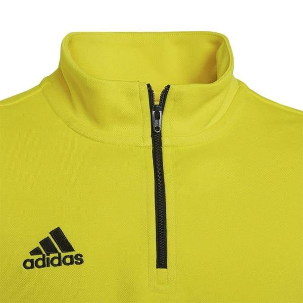 Adidas Childrens/Kids Entrada 22 Recycled Polyester Training Top - Yellow/Black - 