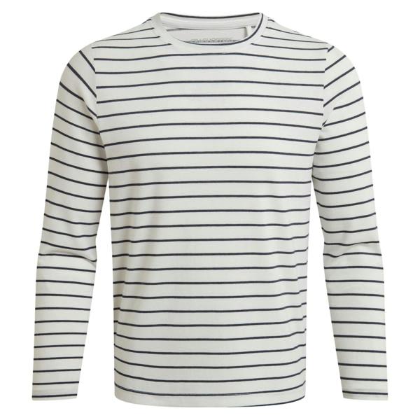 Craghoppers Womens/Ladies Akona Stripe Nosilife Long-Sleeved T-Shirt - Blue Navy
