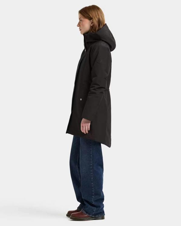 Didriksons Womens Alana Parka 2 - Black 060