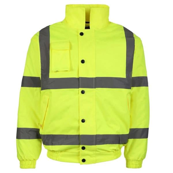 Hi-Vis Bomber Jacket – EN471 Class 3, Waterproof & Quilted Lining - Hi-Vis Trousers