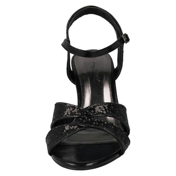 Anne Michelle Ladies Anne Michelle Peep Toe Mid Heel Sandal