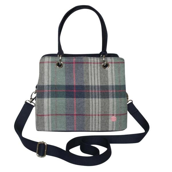 Earth Squared Camille Tweed Shoulder Bag