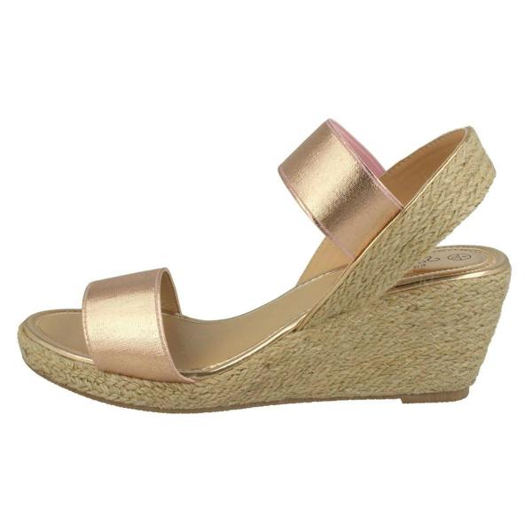 Savannah Ladies Savannah High Rope Wedge Sandals F10865