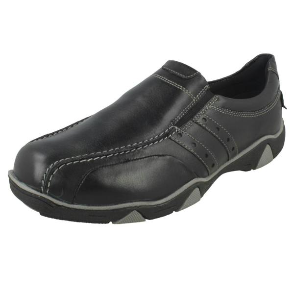 DB Shoes Mens Easy B Casual Leather Shoes Percy