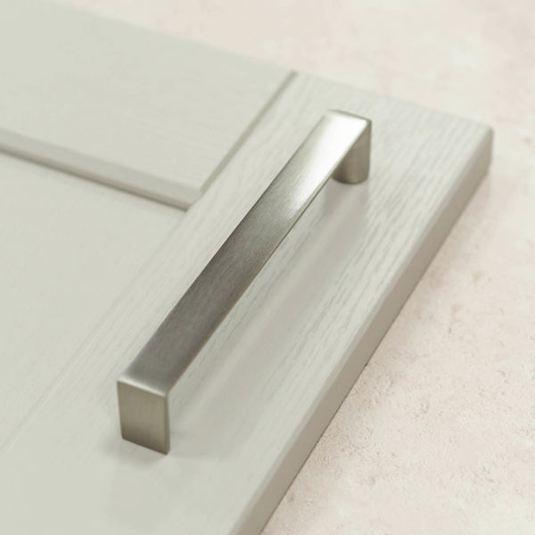 Handle & Home 160mm Brushed Nickel Square D Handle