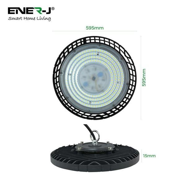 ENER-J 100W ECO UFO Highbay,10000 Lumens, 6000K