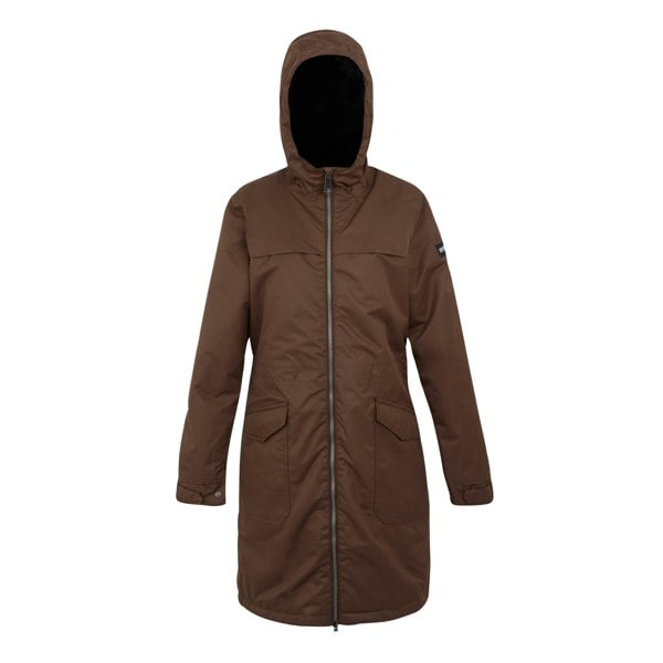 Regatta Women's Romine II Waterproof Jacket - Dark Brown/Black