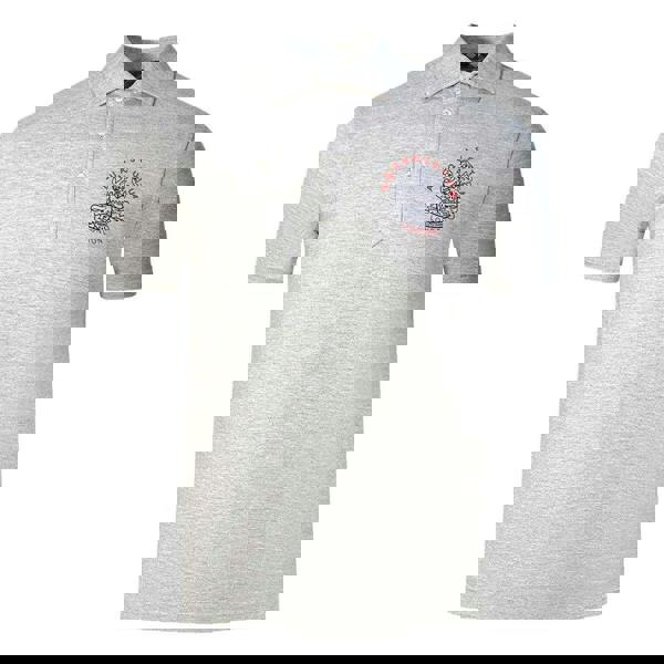 Aquascutum Unisex Adult Aldis London Logo Polo Shirt - Grey - 