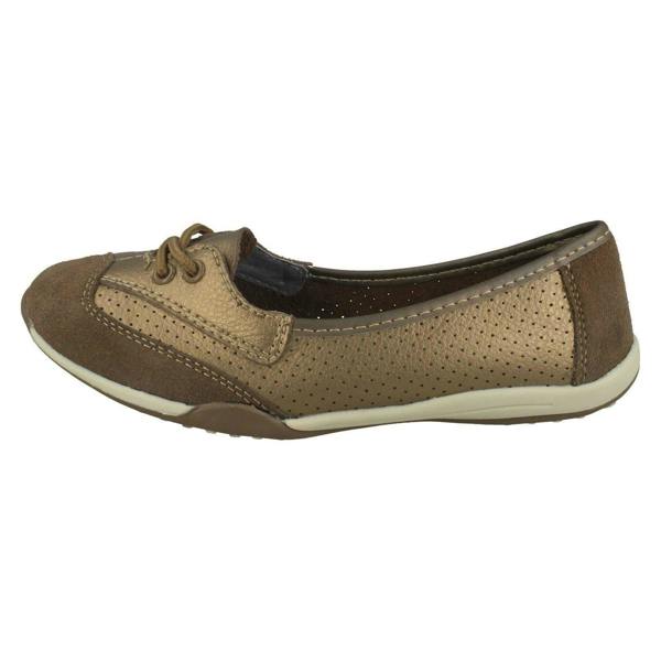 Down to Earth Ladies Down To Earth Flat Comfort Ballerinas