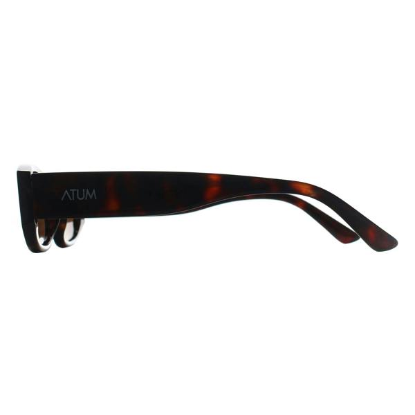 Atum Rectangle Womens Havana Brown Nyctra Sunglasses