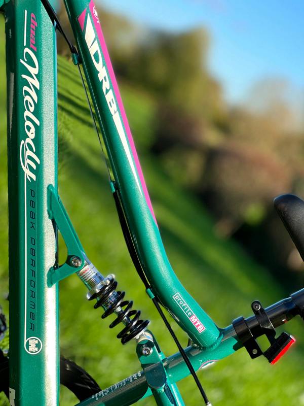 Dallingridge Melody 20" Girls Full Suspension Mountain Bike - Metallic Teal/White