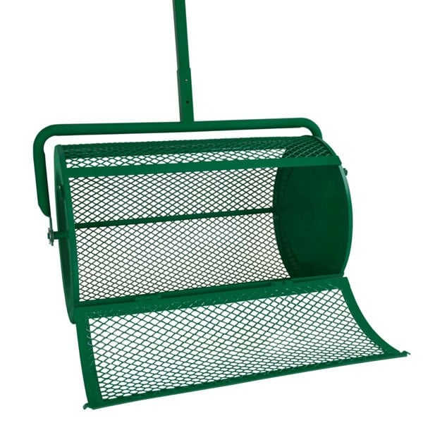 T-Mech Compost & Peat Moss Spreader - Green