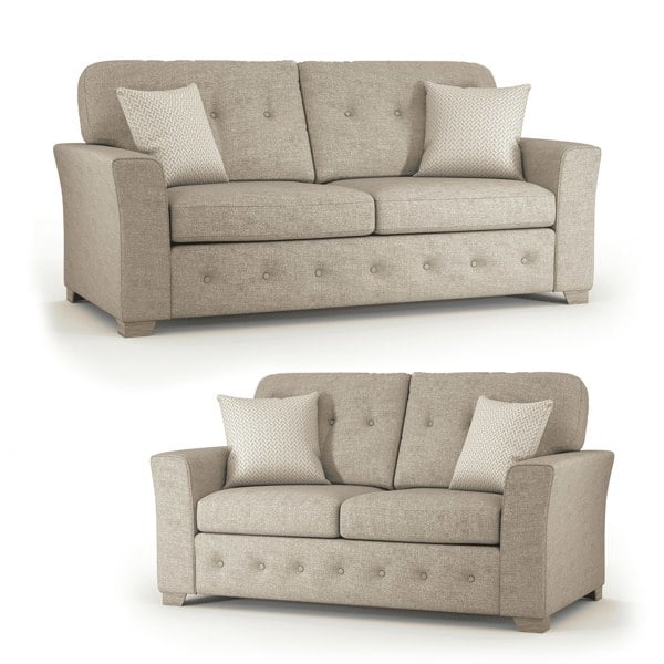 Furnishings For Less Hartley Fullback Tufted Sofa Suite