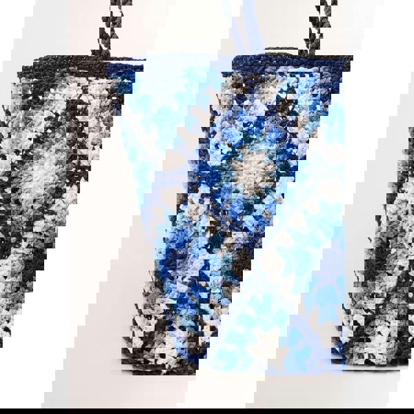 Blue Vanilla Crochet Simple Tote Bag