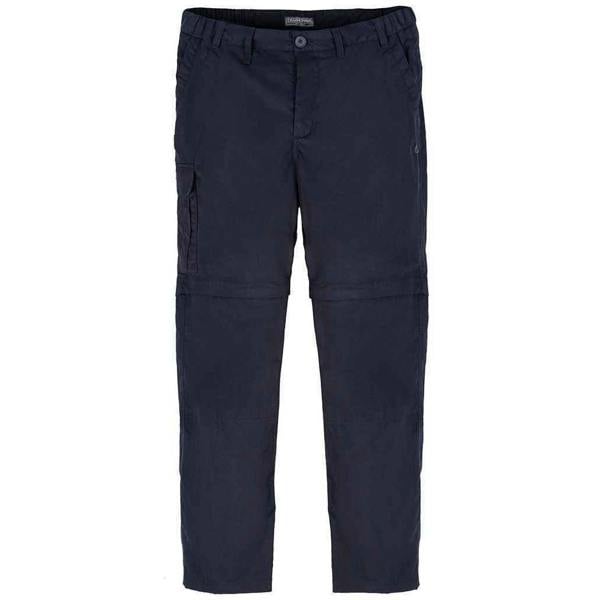 Craghoppers Mens Expert Kiwi Convertible Cargo Trousers - Dark Navy - 
