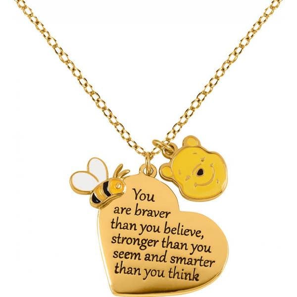 Disney Winnie The Pooh Necklace NF00678YL-18-PH