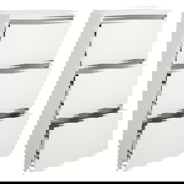 Furniture To Go Next Chest of 3 Drawers in White