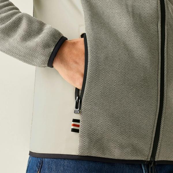 Regatta Mens Brayleigh Full Zip Fleece Jacket - Moonbeam - 