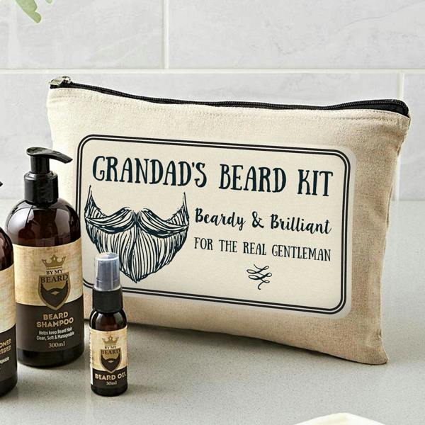 Abode Home & Gifts Personalised Beardy And Brilliant Beard Kit