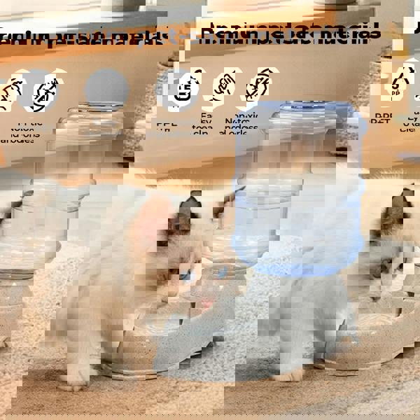 Skylos Automatic Pet Waterer 3.5L Plastic Dispenser Station for Cat and Dog