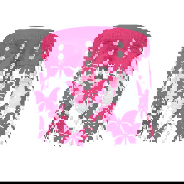 Milagro Angelica Hot Pink Ceiling Lamp Hand Made