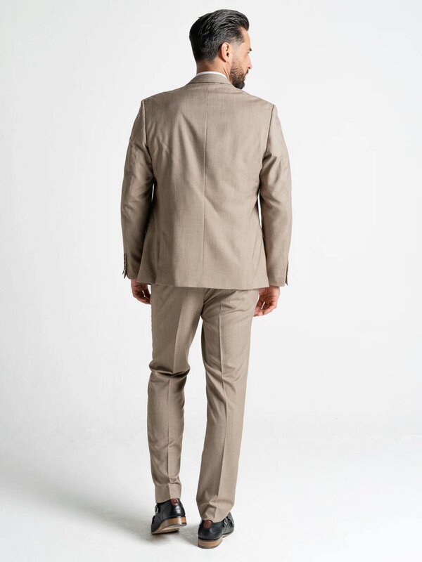V2 Classic Henry - Light Brown Three Piece Suit