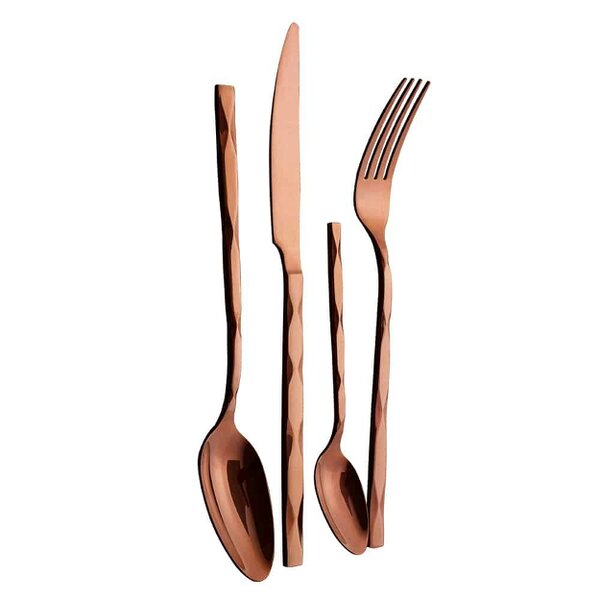 Berlinger Haus 24-Piece Cutlery Set Berlinger Haus BH-2621 Mirror Rose Gold
