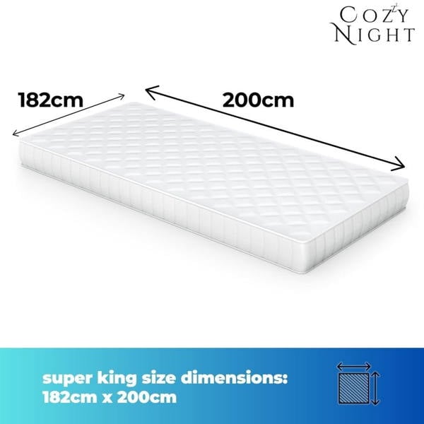 Cozy Night Electric Blanket Superking Size Heated with 3 Heat Settings - Machine Washable with Overheat Protection