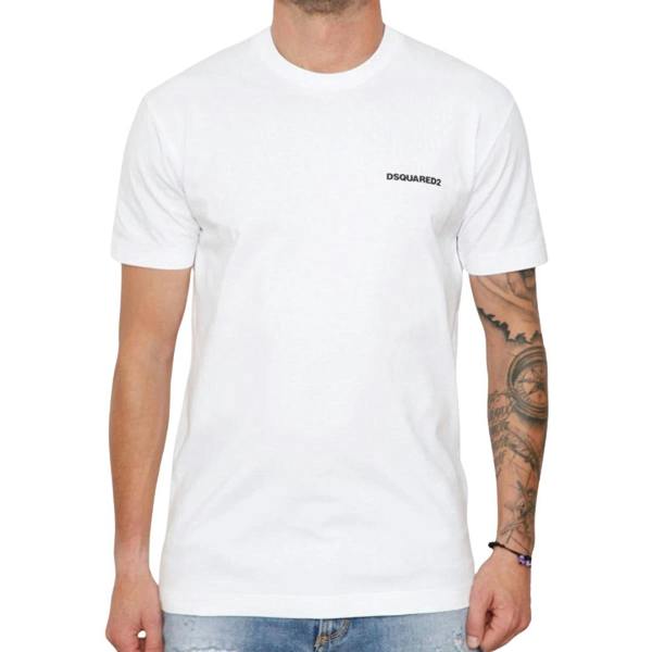 DSQUARED2 Cool Fit Headquarters White  T-Shirt S
