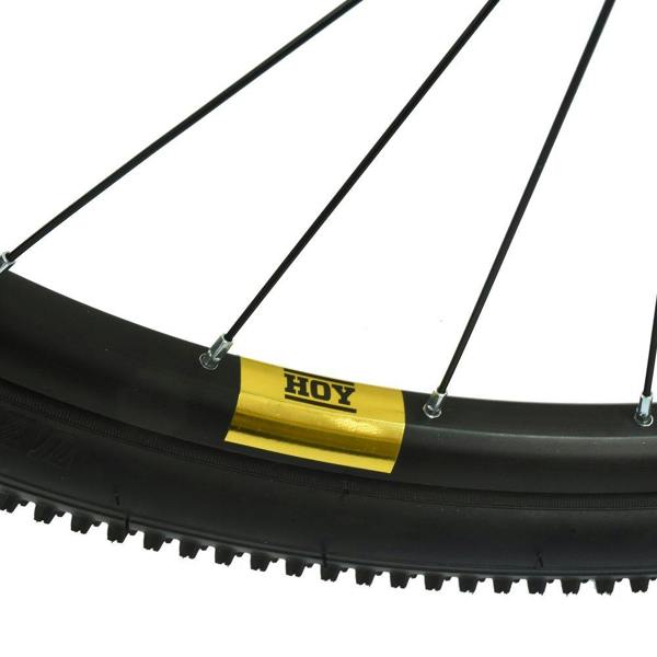 HOY Pentland 24in Kids Bike, 8 Speed - Black/Gold