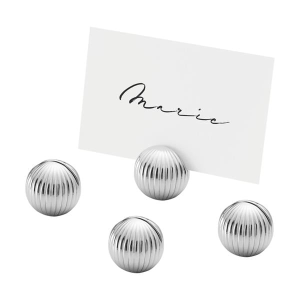 Georg Jensen Bernadotte Table Card Holders - 10019521