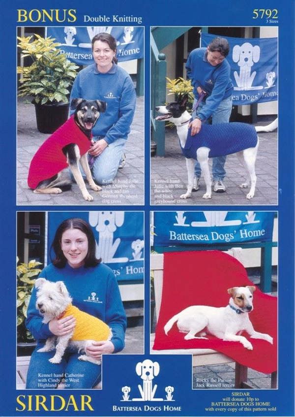 Hayfield Bonus DK Knitting Pattern 5792, Blankets, Coats for Pets, Small - Large - Intermediate