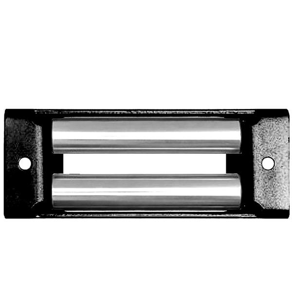 WINCHMAX Large Roller Fairlead, Black. Heavy Duty Zinc Plated Rollers.