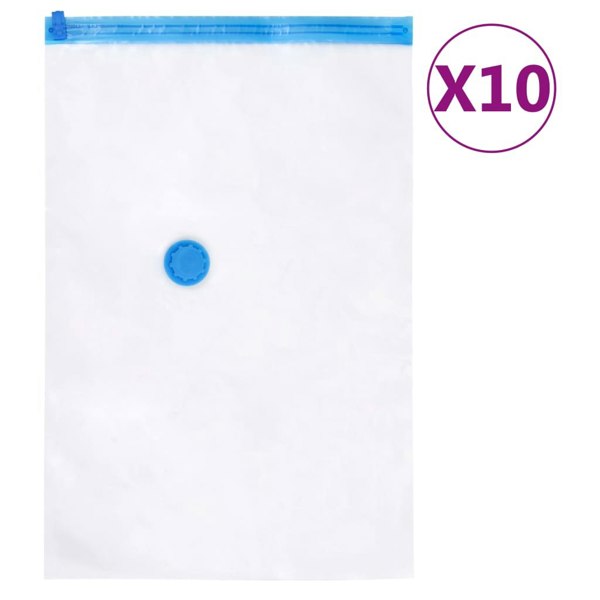 Berkfield Vacuum Travel Storage Bags Clothing Bags 3 Sizes 20 pcs