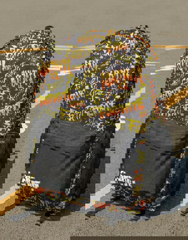 Fortnite Unisex Kids Black Logo Backpack (One Size)