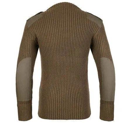 Crew Neck Combat Jumper - Hi-Vis Trousers