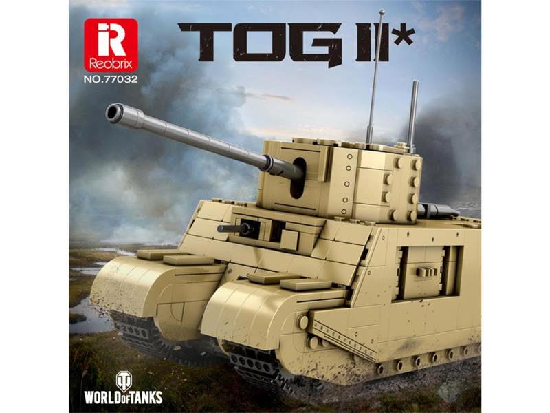 Reobrix World of Tanks TOG II 1427pc Construction Set