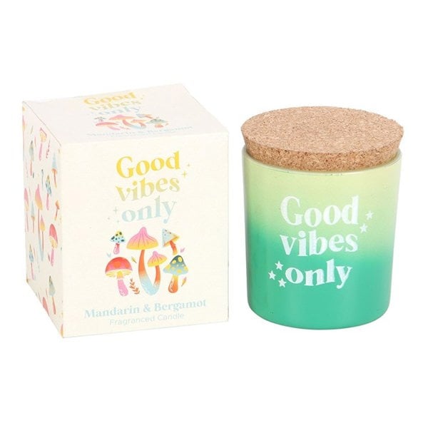 Serano Good Vibes Only Mandarin & Bergamot Candle
