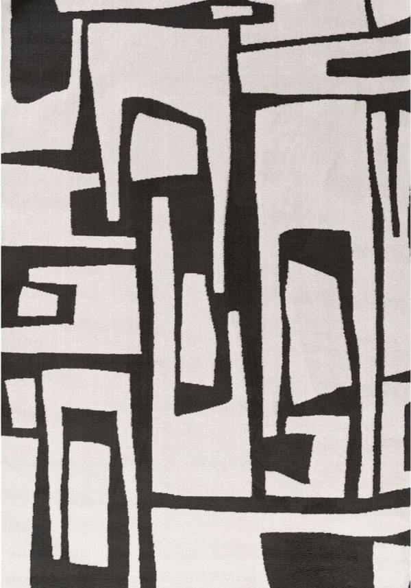 Abstract black and white pattern