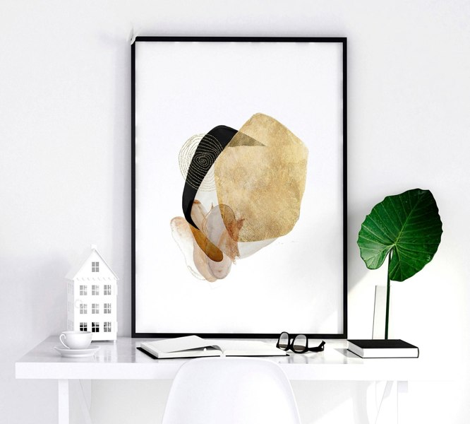 Art prints modern for bedroom | set of 3 wall art prints