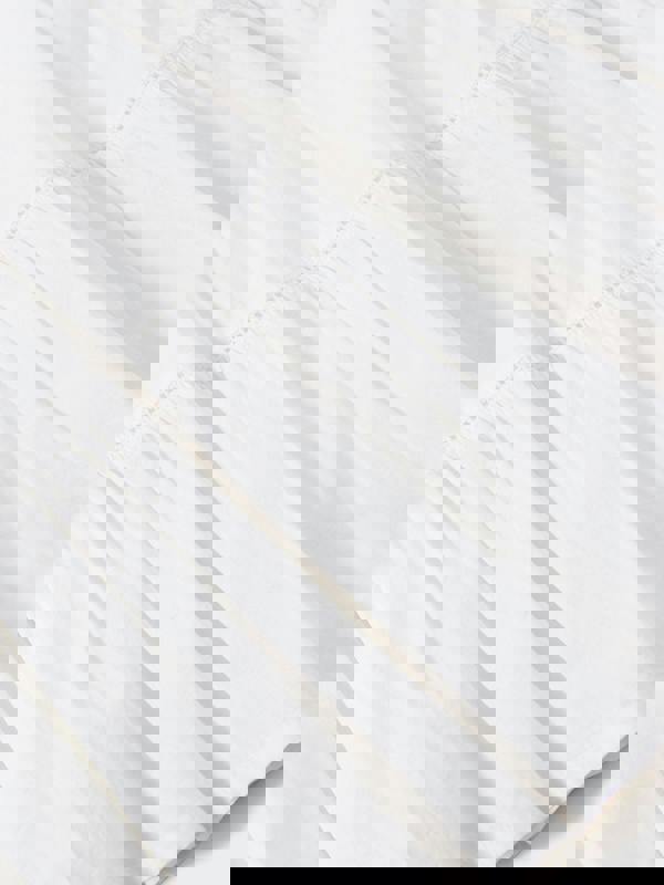 GWD Zadie Diamante Trim White Dress